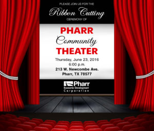 Pharr Community Theater Invite (2)