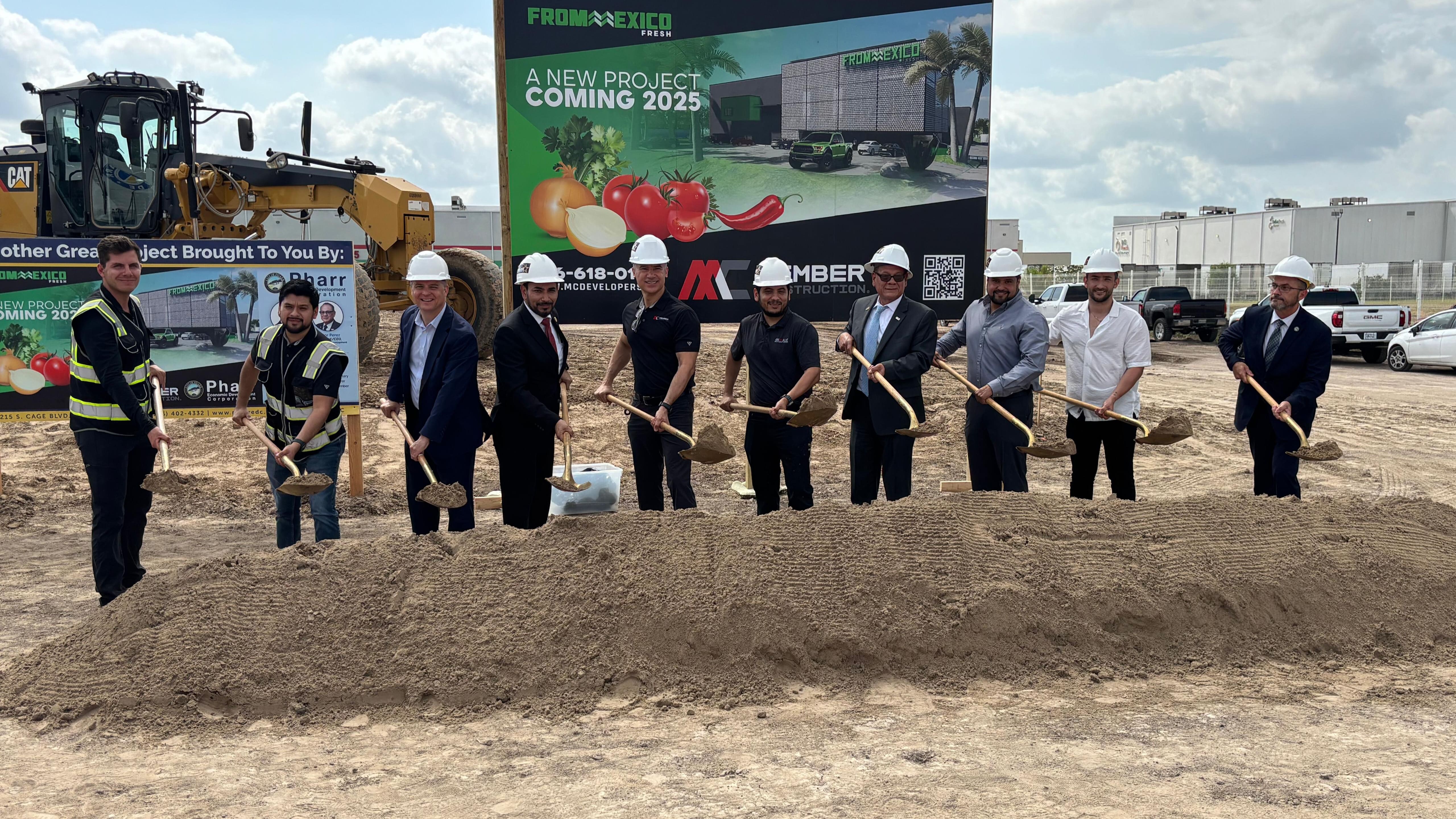 Pharr impulsa la inversión agroindustrial con nueva bodega fría de Anavale Produce Corp